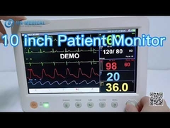 Anti Defibrillation 12.5mm/S ICU Hospital Vital Signs Monitor With Printer PM9000B