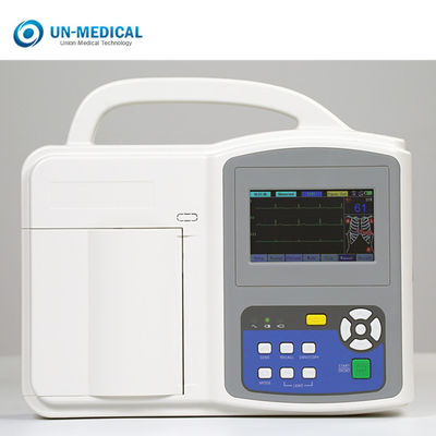 UN8003 ISO CE المعتمدة آلة ECG الرقمية بثلاث قنوات